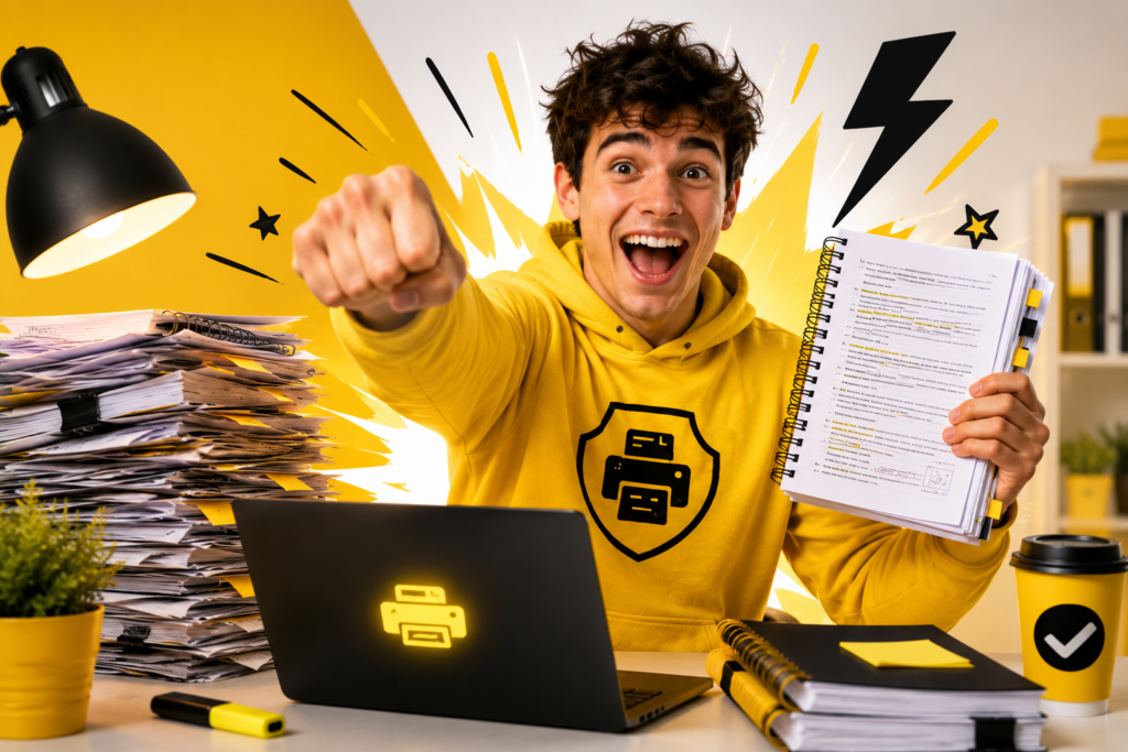 Consejos para imprimir apuntes online